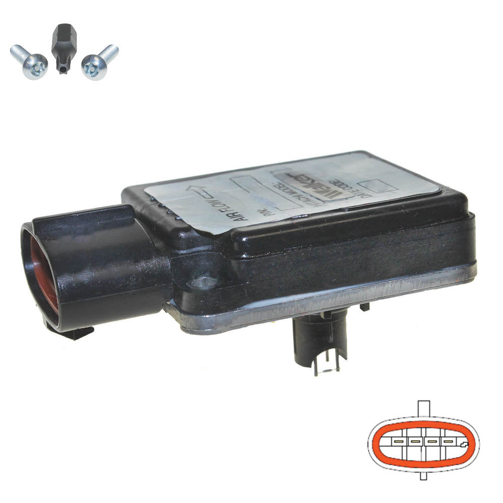 1992 Mercury Tracer Mass Air Flow Sensor Probe