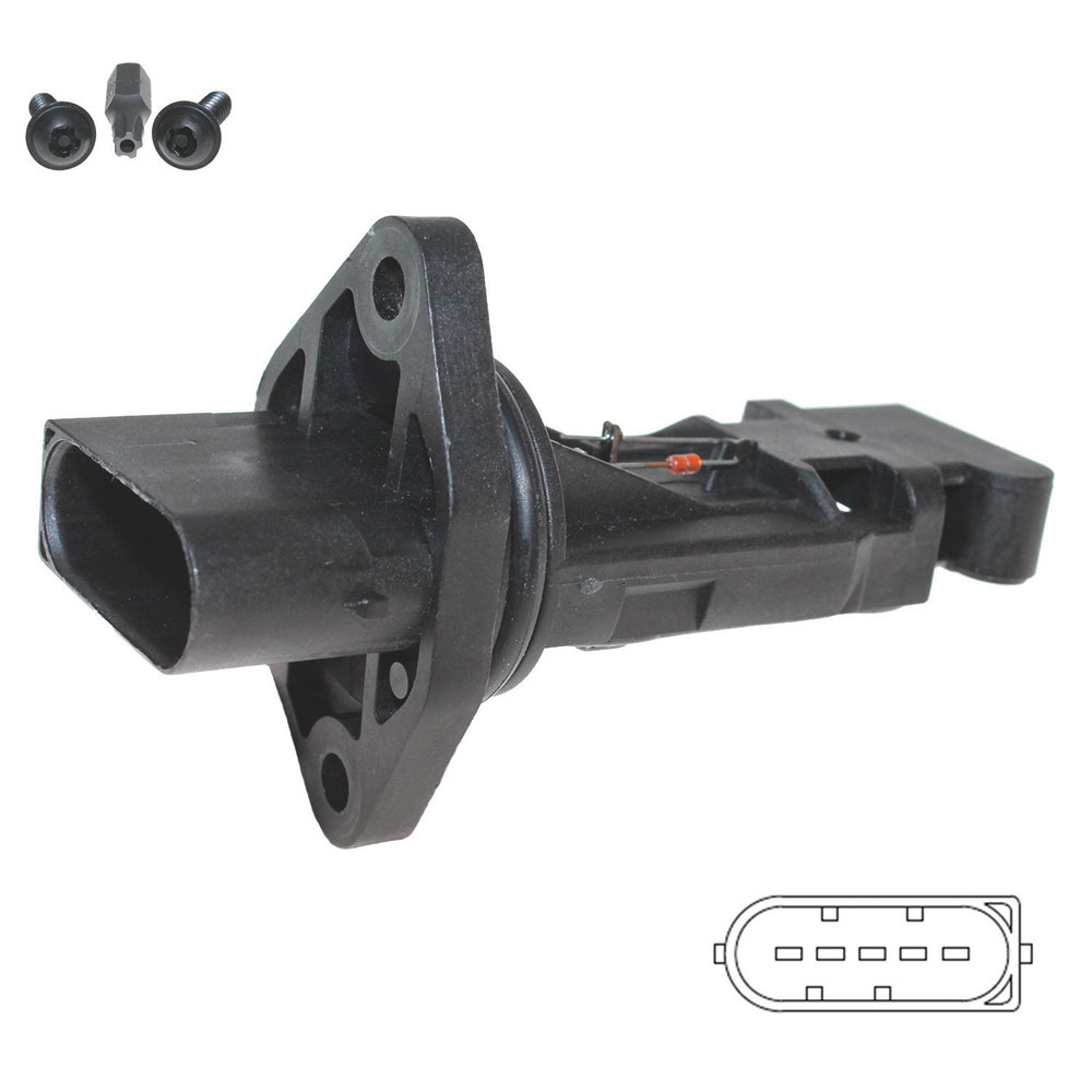 2000 Mercedes Benz E430 Mass Air Flow Sensor Probe