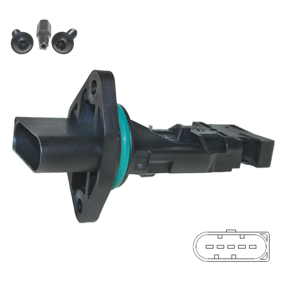 2000 Volkswagen Cabrio Mass Air Flow Sensor Probe