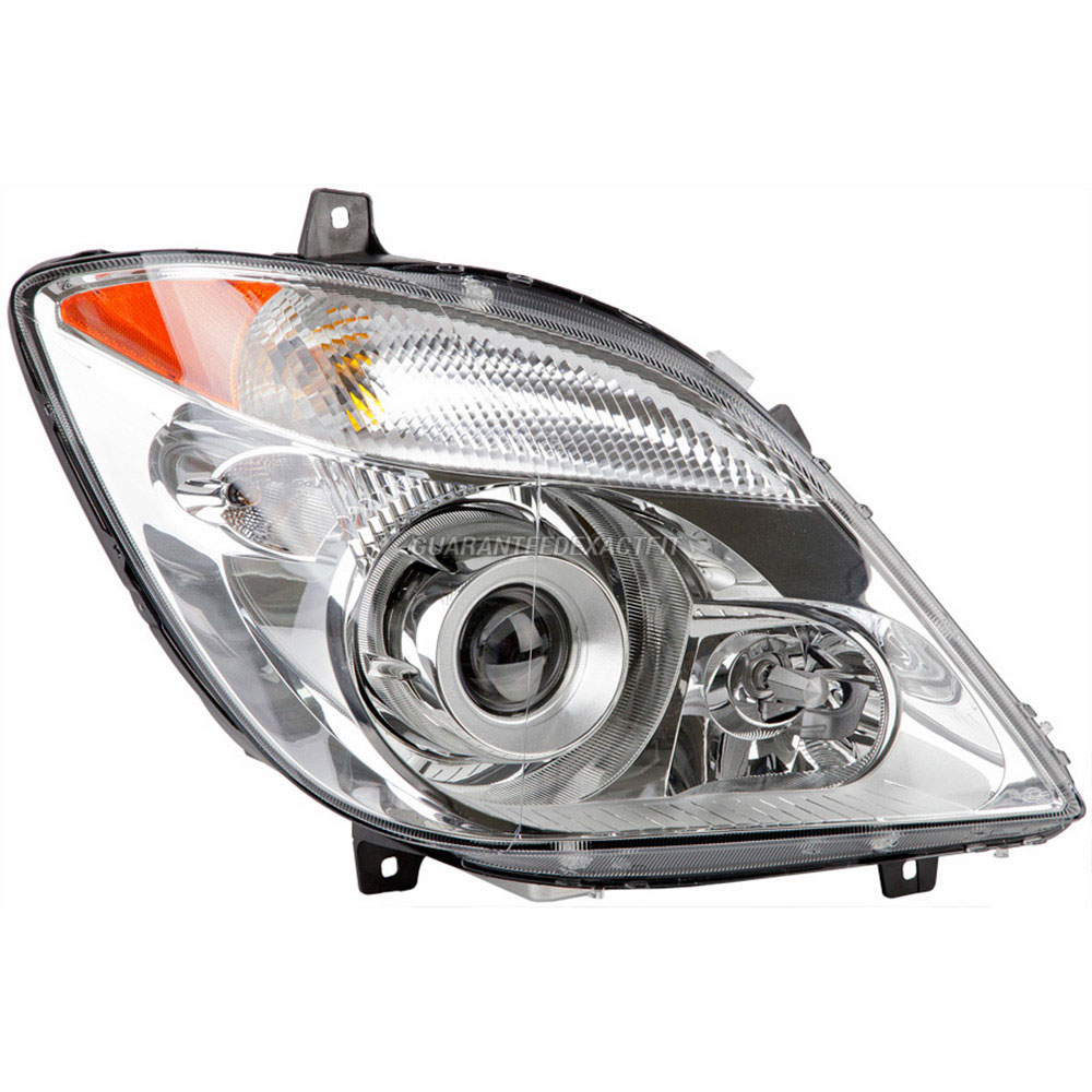 2012 Mercedes Benz Sprinter Van Headlight Assembly Pair Headlight