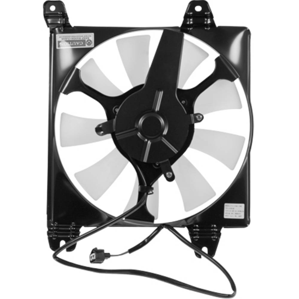 2002 Mitsubishi Eclipse Auxiliary Engine Cooling Fan Assembly