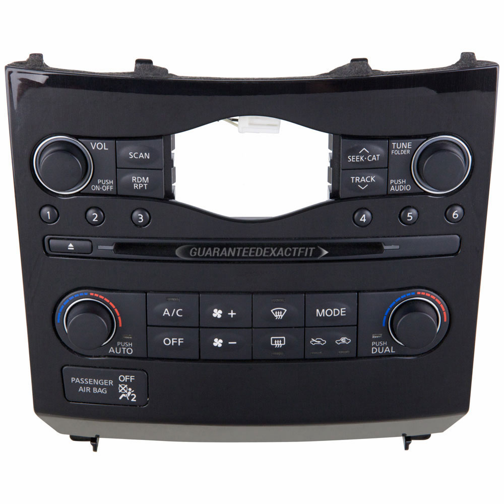 2013 Infiniti FX50 Climate Control Unit With Navigation Package 6230062 R