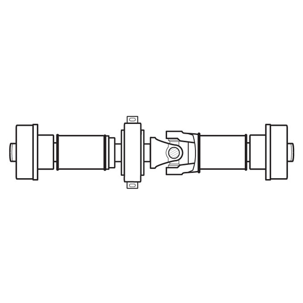 1995 Audi S6 Driveshaft