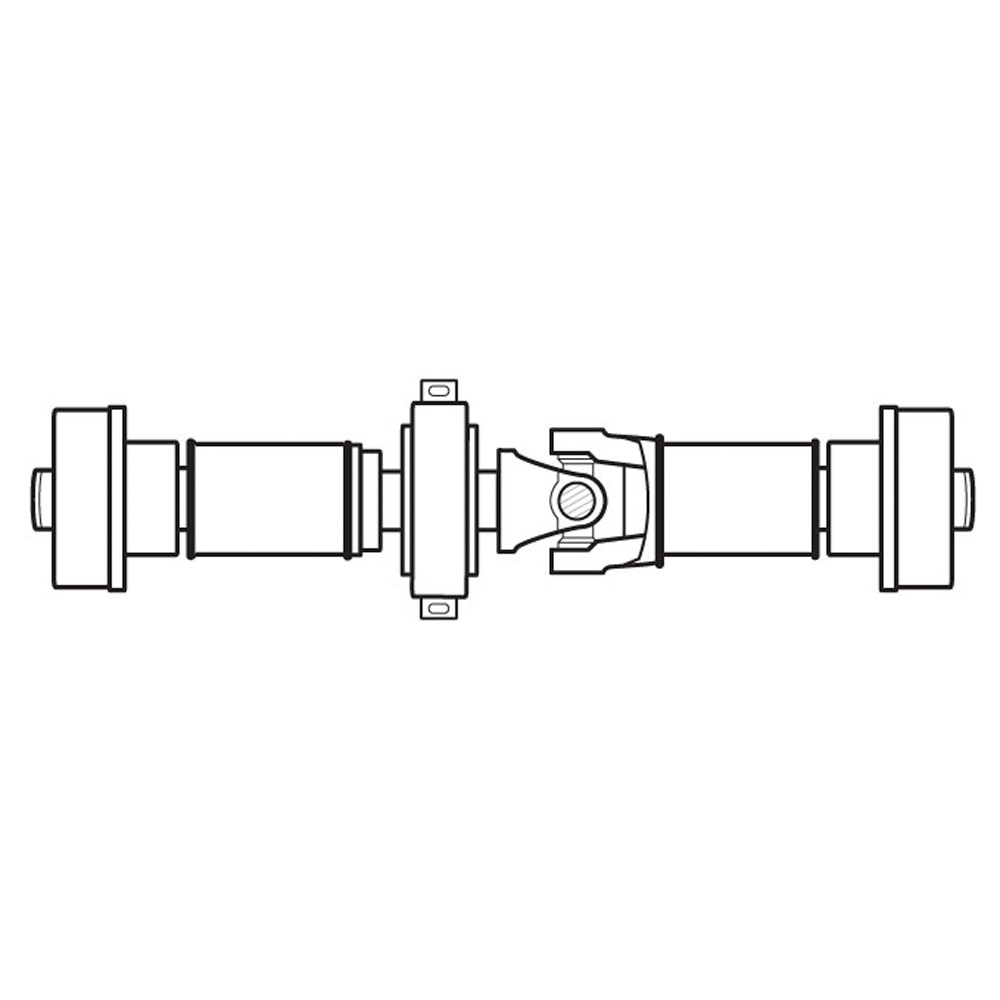 2003 Volkswagen Passat Driveshaft