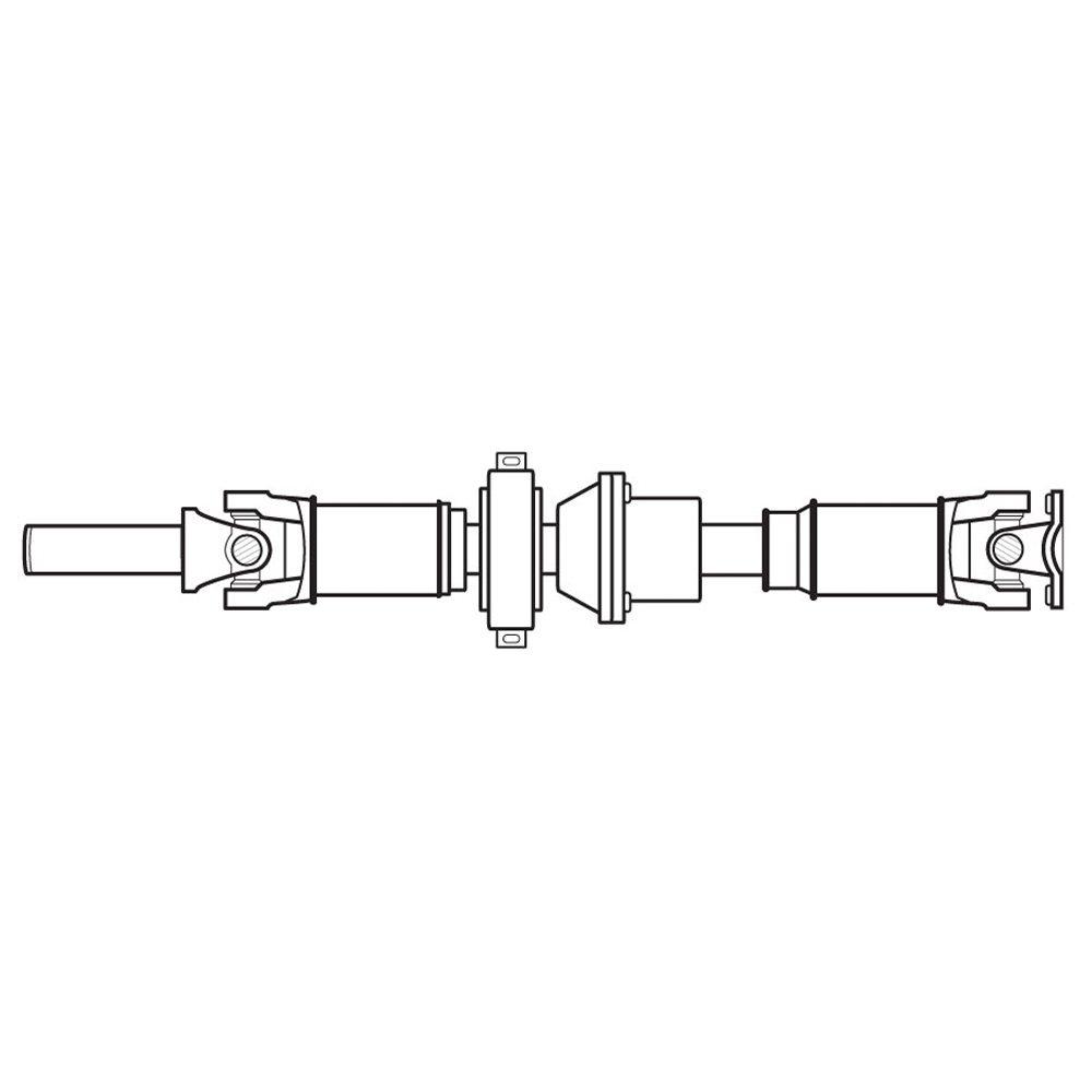 1995 Mazda MPV Driveshaft