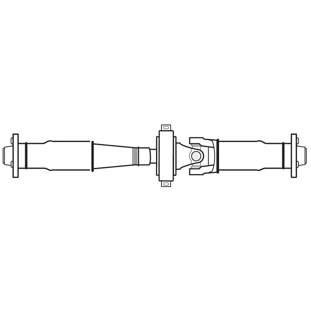 2009 Bmw 550 Driveshaft