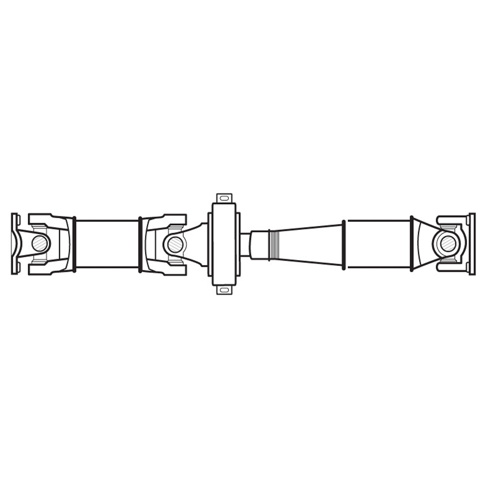 1987 Bmw 535 Driveshaft