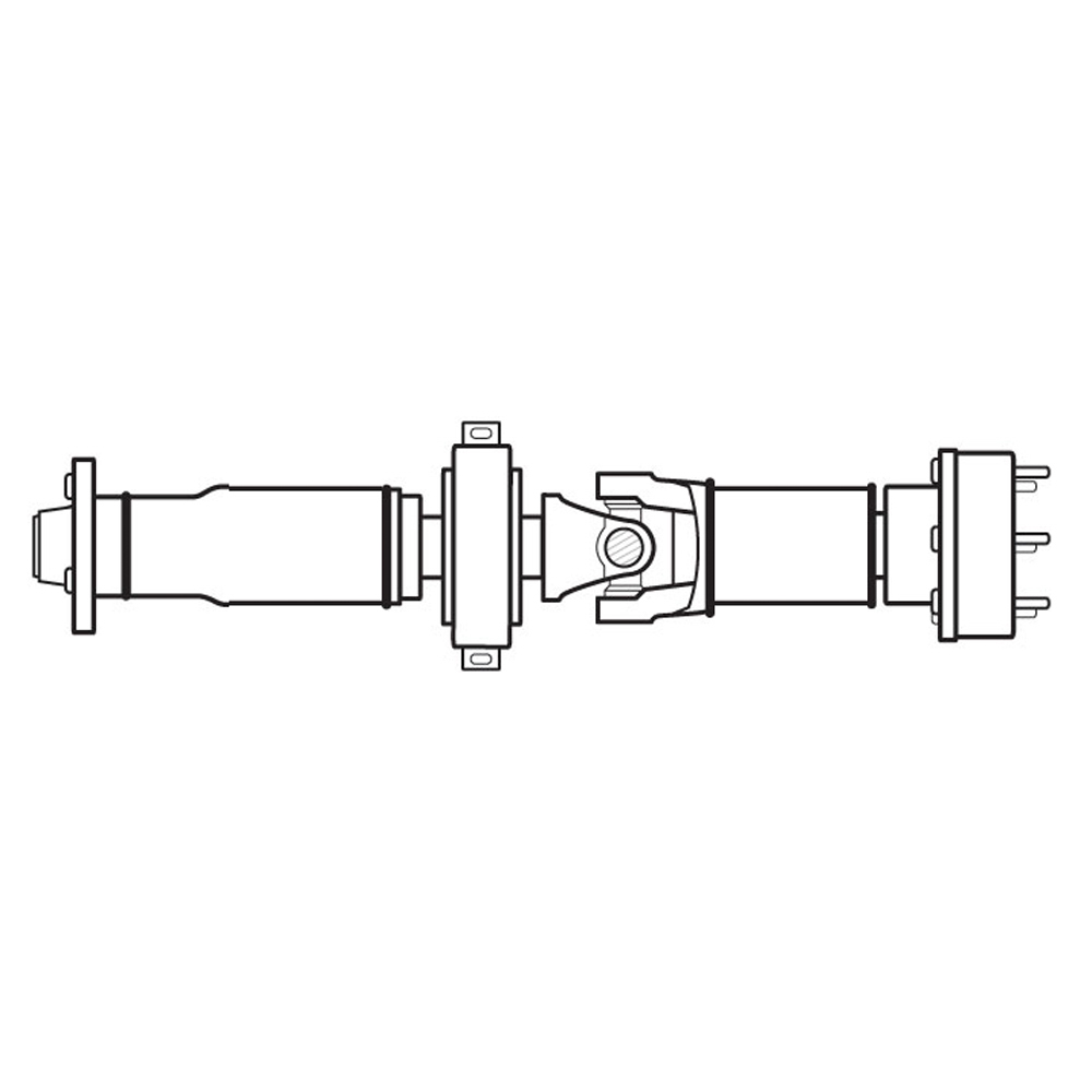 2000 Bmw 528 Driveshaft