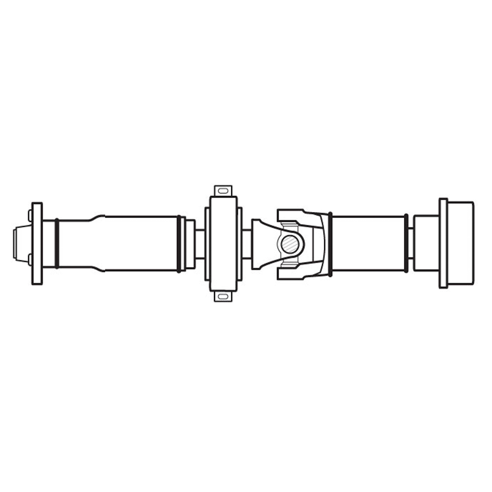 2009 Bmw 650i Driveshaft