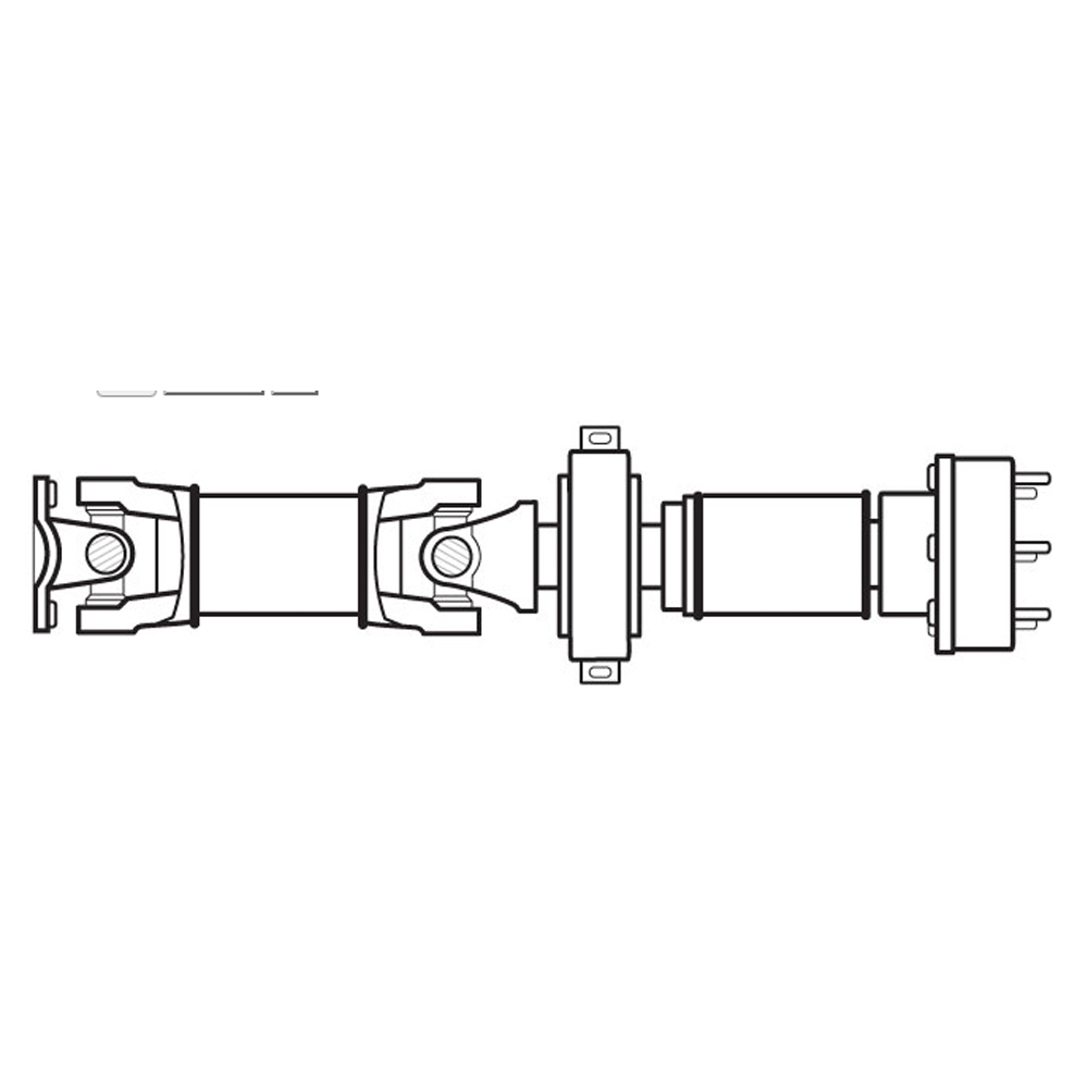 1985 Bmw 535 Driveshaft
