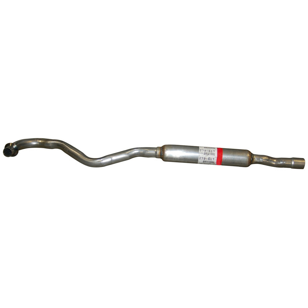 2006 Pontiac vibe exhaust resonator and pipe assembly 