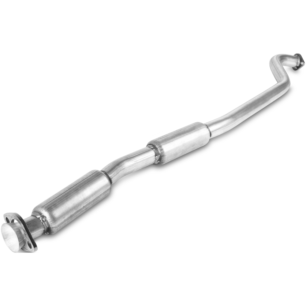 2006 Subaru Outback exhaust resonator and pipe assembly 