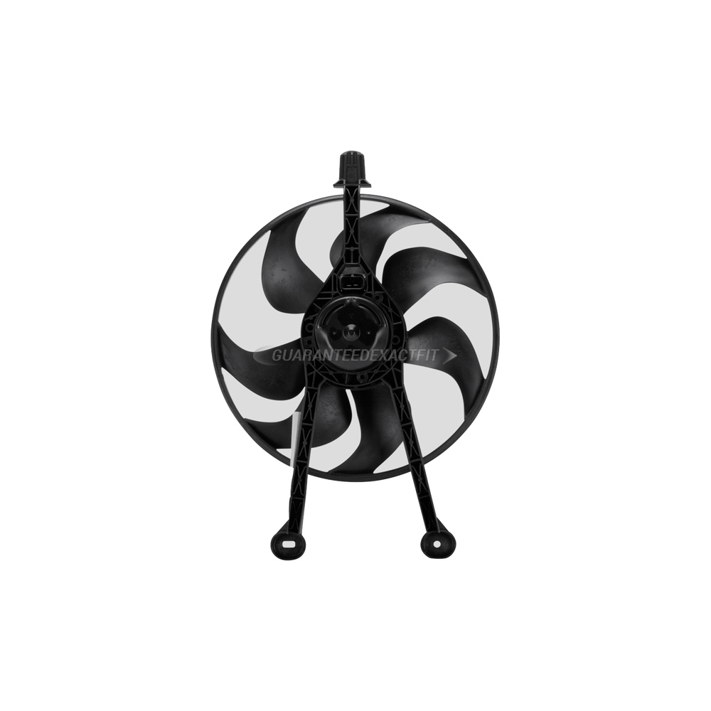 Cadillac seville cooling fan assembly