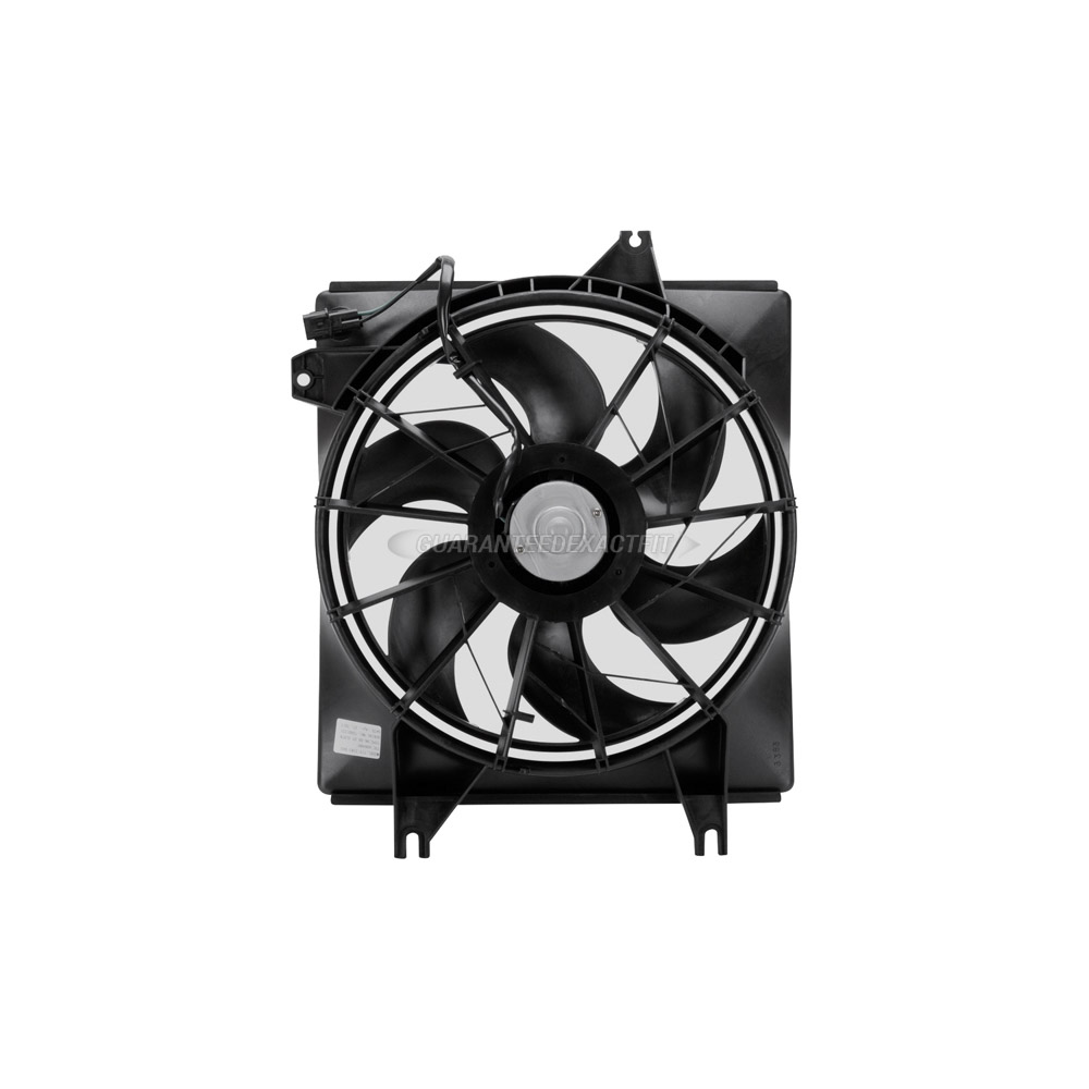 2000 Hyundai Tiburon Cooling Fan Assembly