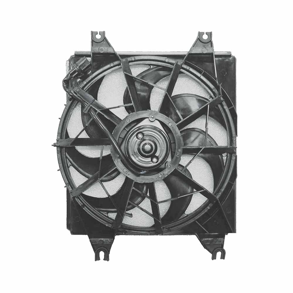 1996 Hyundai Accent Cooling Fan Assembly
