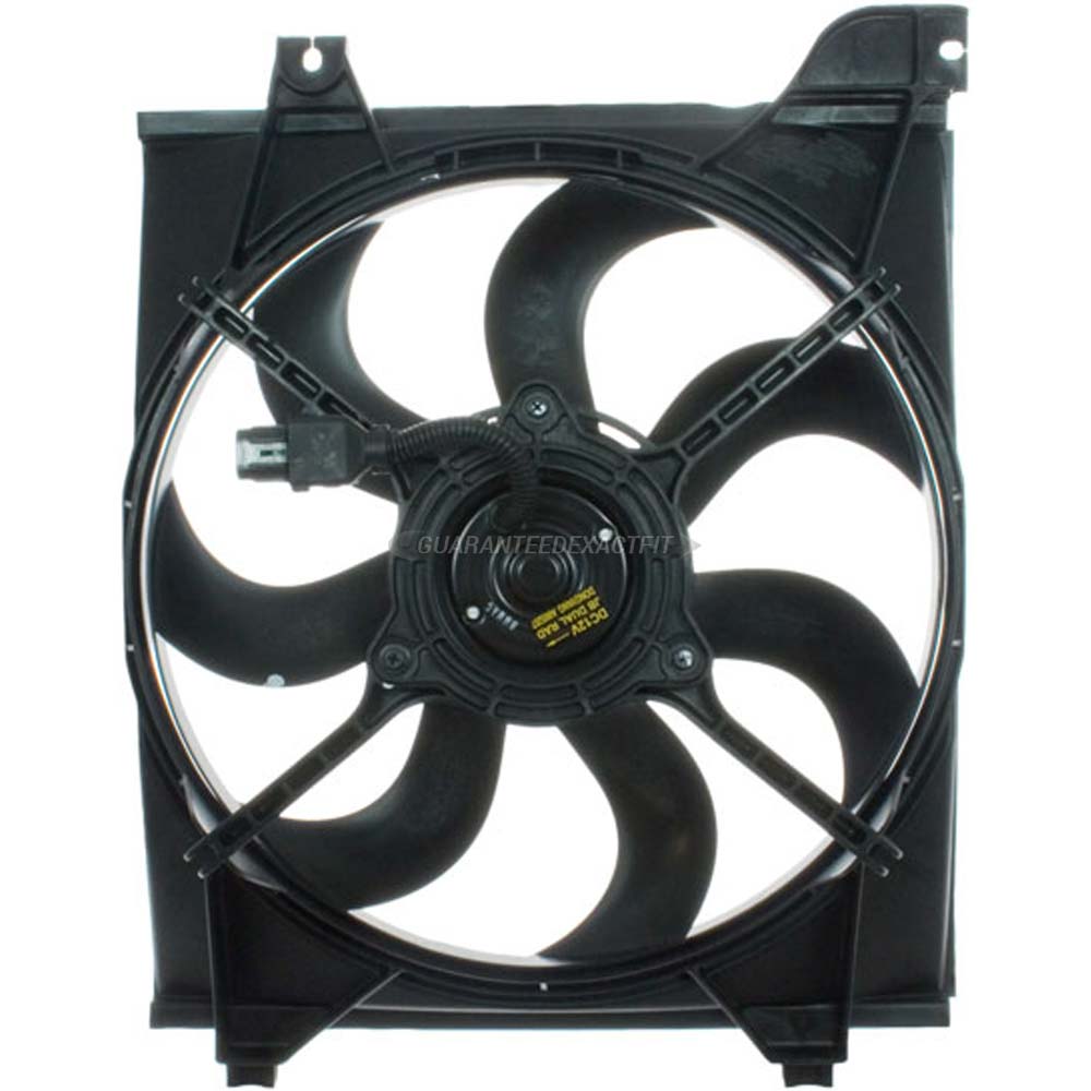 2007 Kia Rio Cooling Fan Assembly
