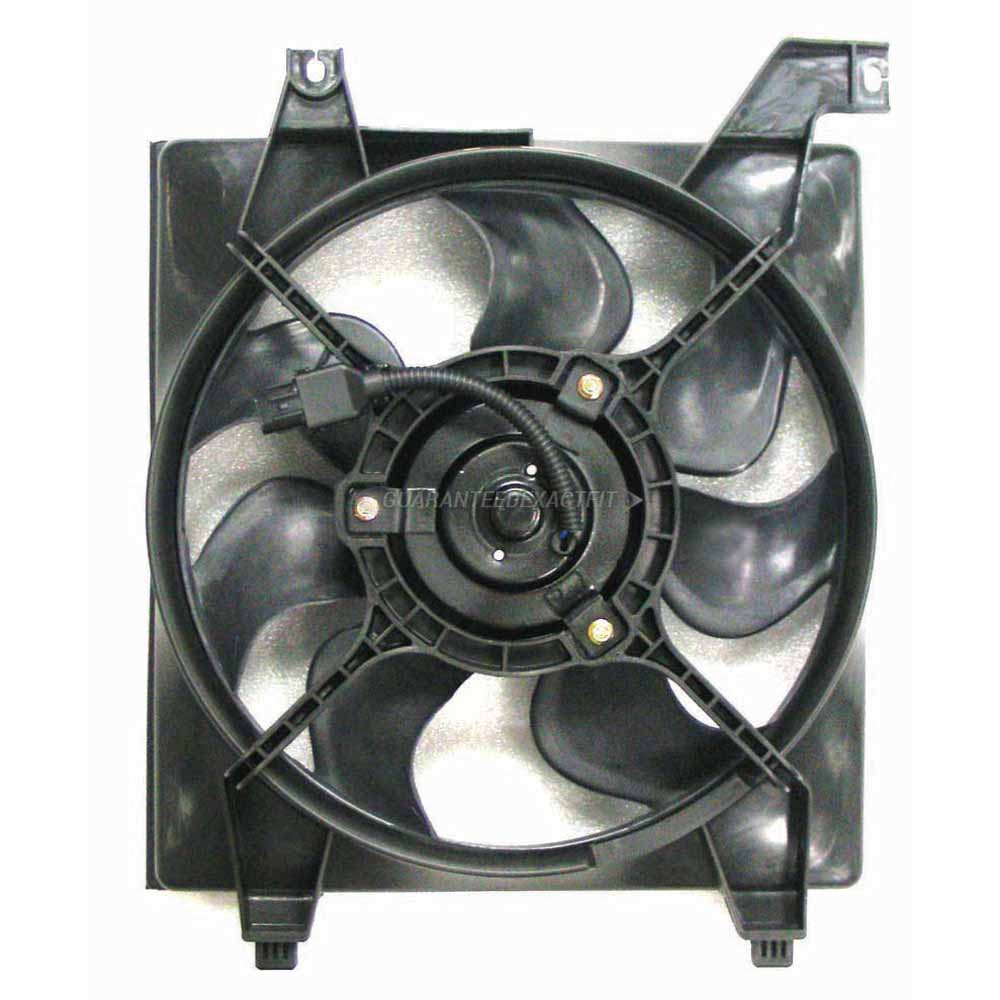 2007 Hyundai Accent Cooling Fan Assembly