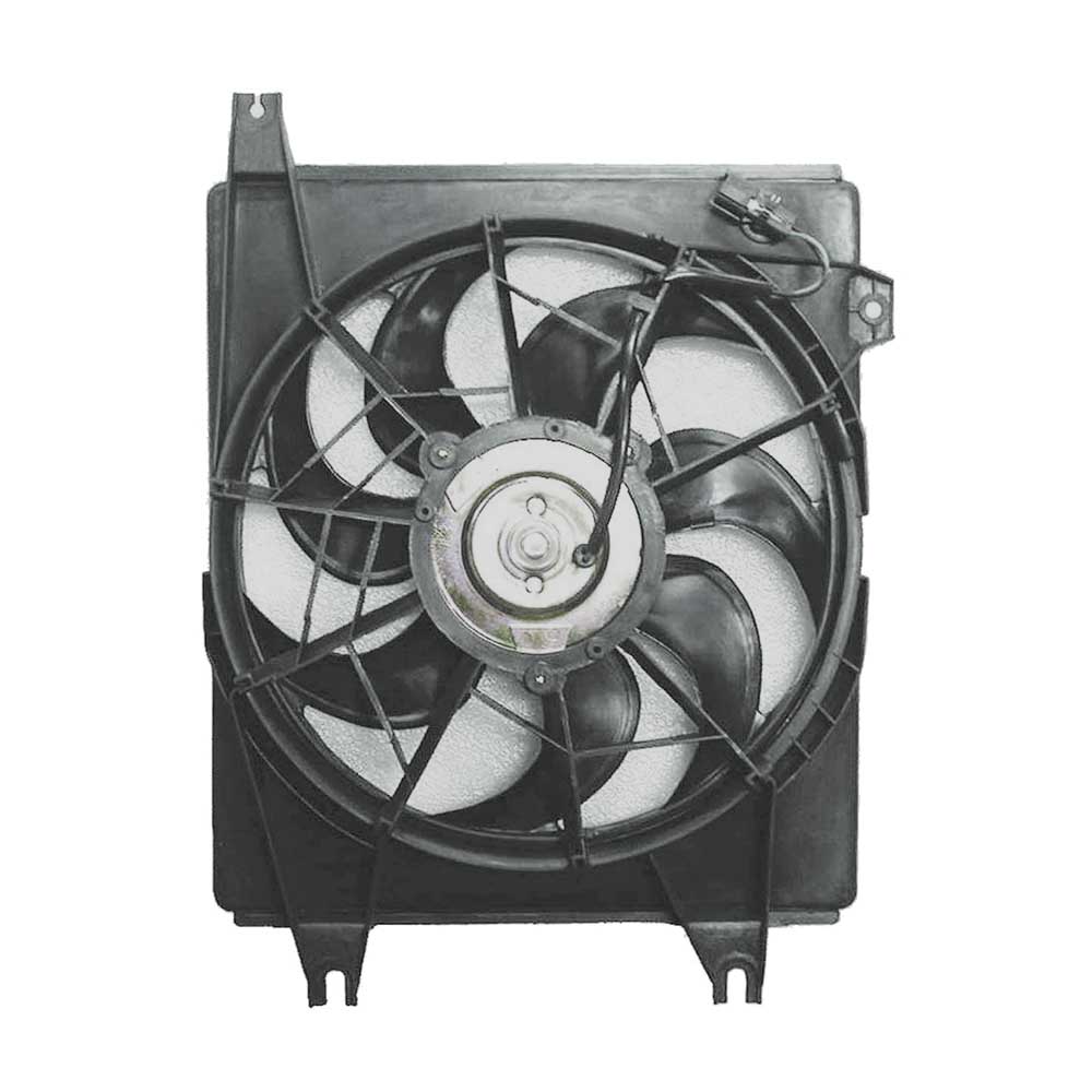 2000 Hyundai Tiburon Cooling Fan Assembly
