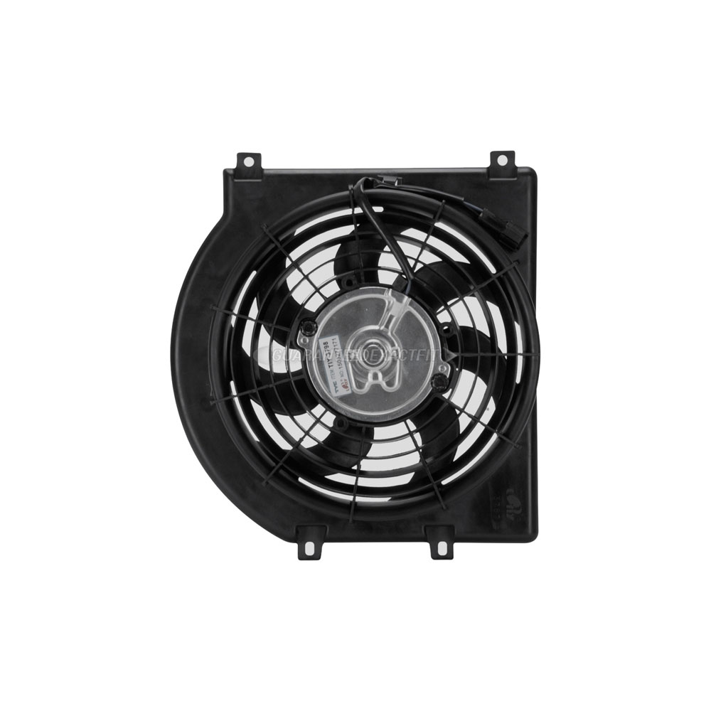 2000 Isuzu Rodeo Auxiliary Engine Cooling Fan Assembly