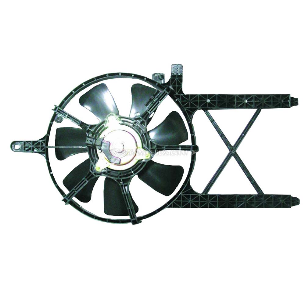2006 Nissan Frontier Auxiliary Engine Cooling Fan Assembly