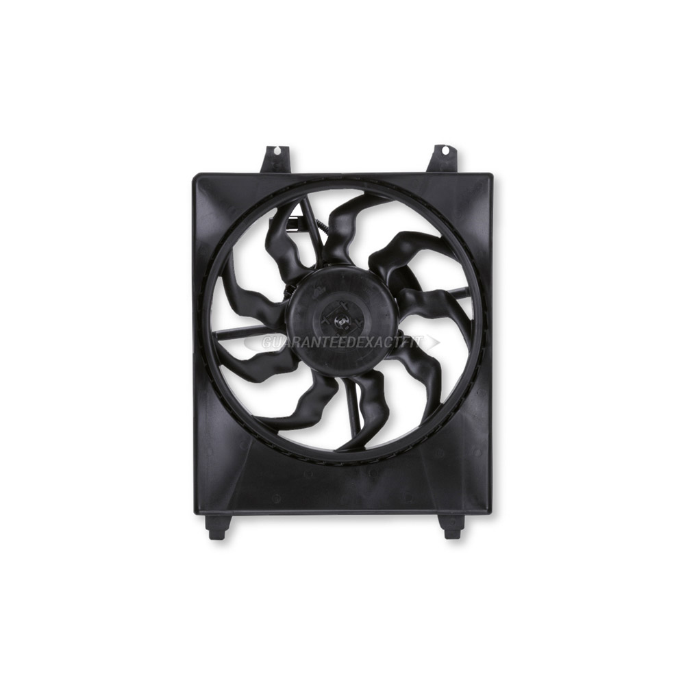 2007 Hyundai Santa Fe Cooling Fan Assembly