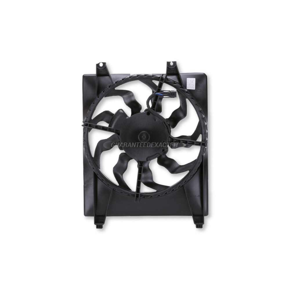 2007 Hyundai Santa Fe Cooling Fan Assembly