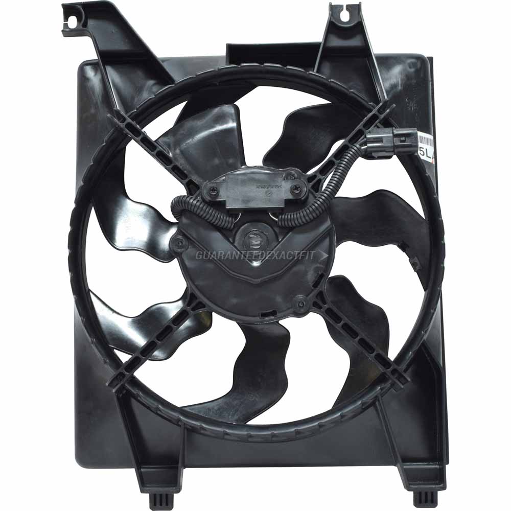 2007 Hyundai Accent Cooling Fan Assembly