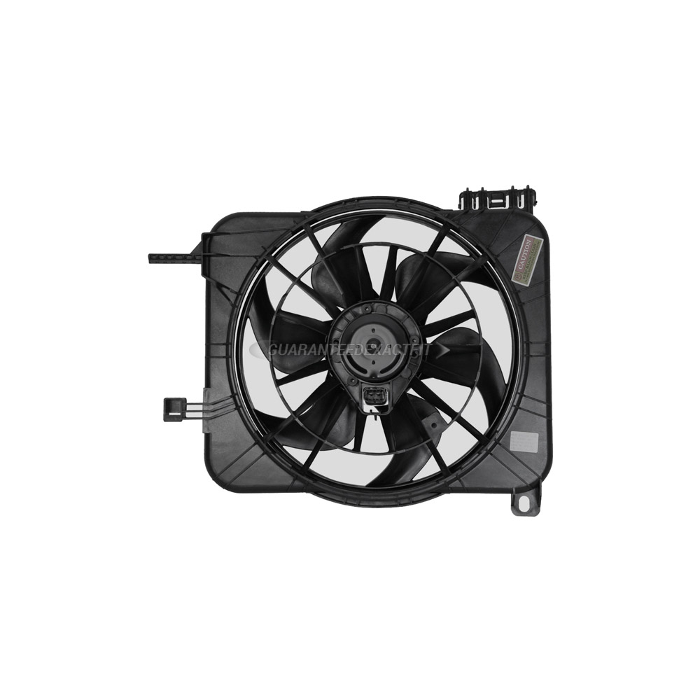 2000 Chevrolet Cavalier Cooling Fan Assembly