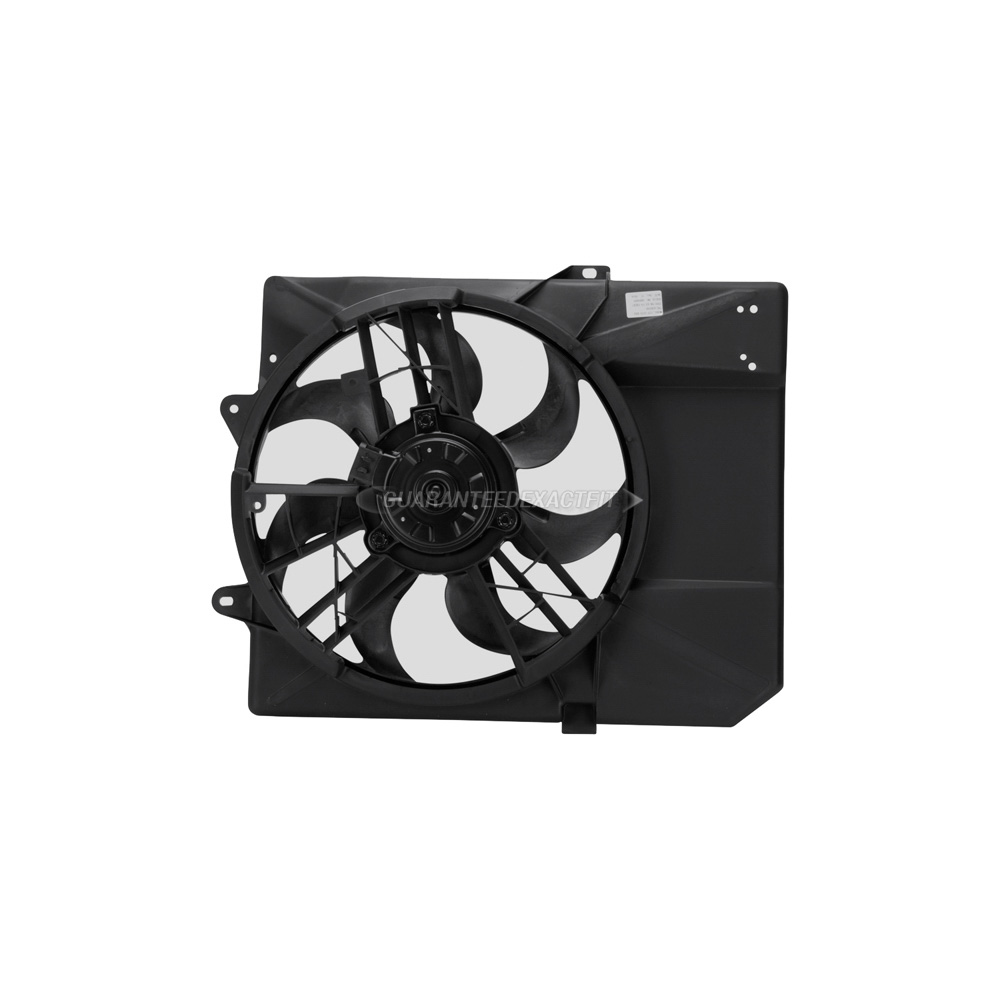2000 Ford Escort Cooling Fan Assembly