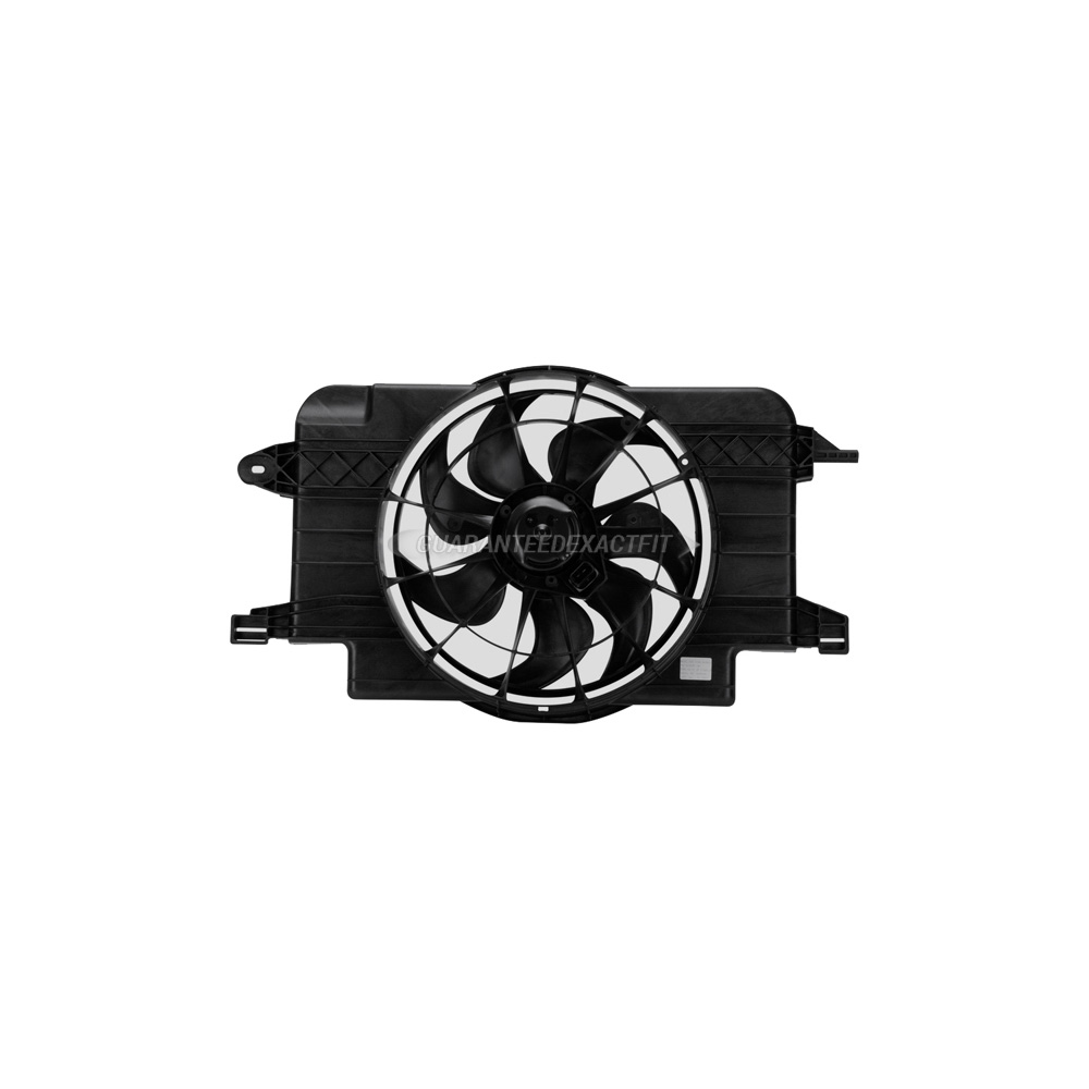 1995 Saturn Sc1 Cooling Fan Assembly 