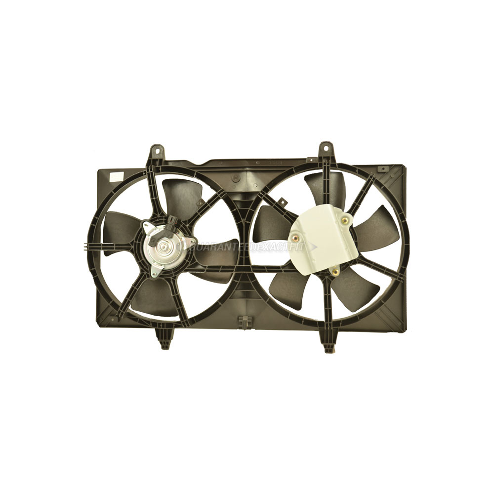 2004 Nissan Maxima auxiliary engine cooling fan assembly 