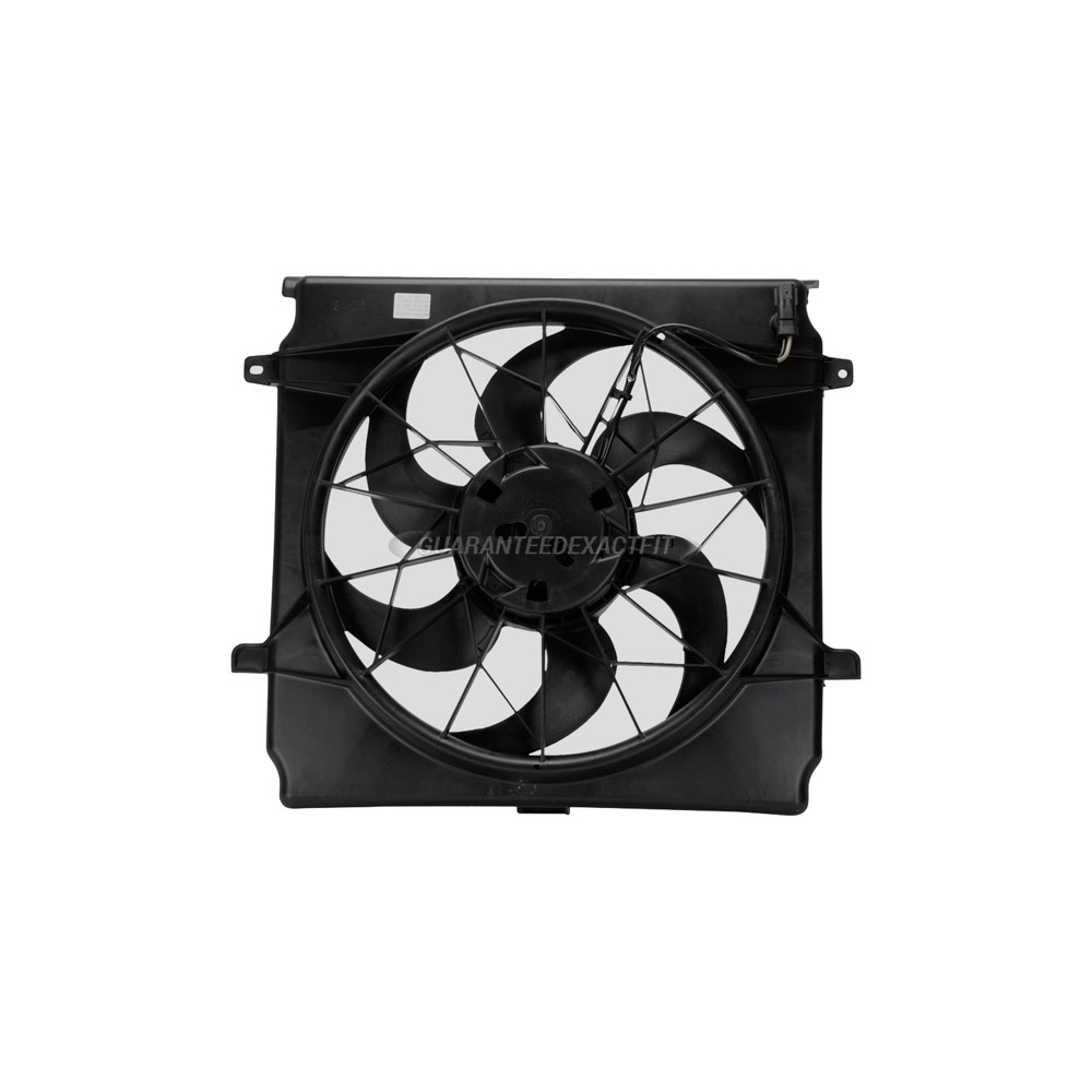 2004 Jeep Liberty Cooling Fan Assembly