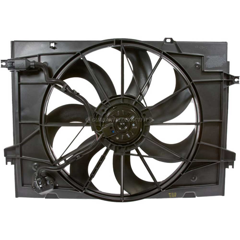 2007 Hyundai Tucson Cooling Fan Assembly