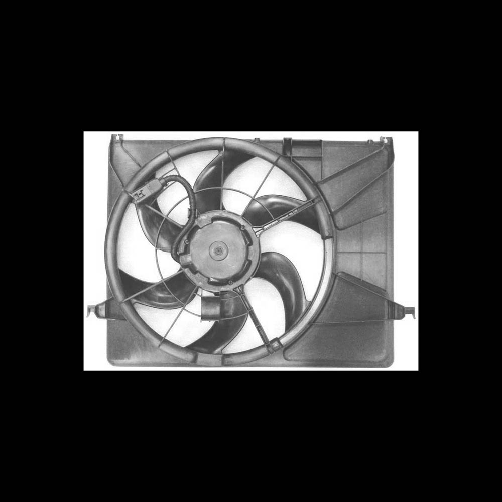 2007 Hyundai Sonata Cooling Fan Assembly