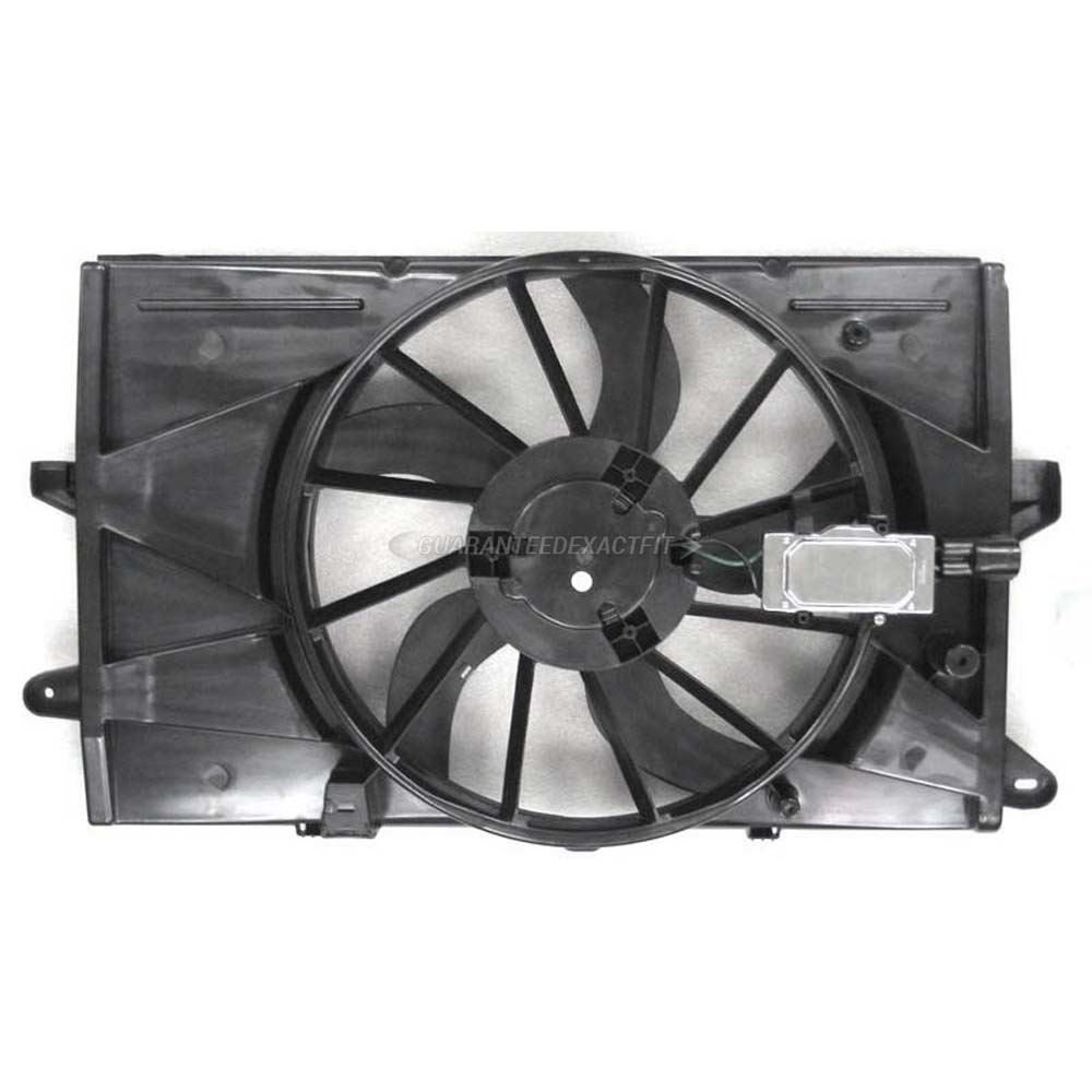 2009 Ford Taurus X cooling fan assembly 