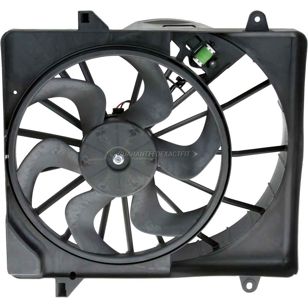 2012 Jeep Liberty Cooling Fan Assembly
