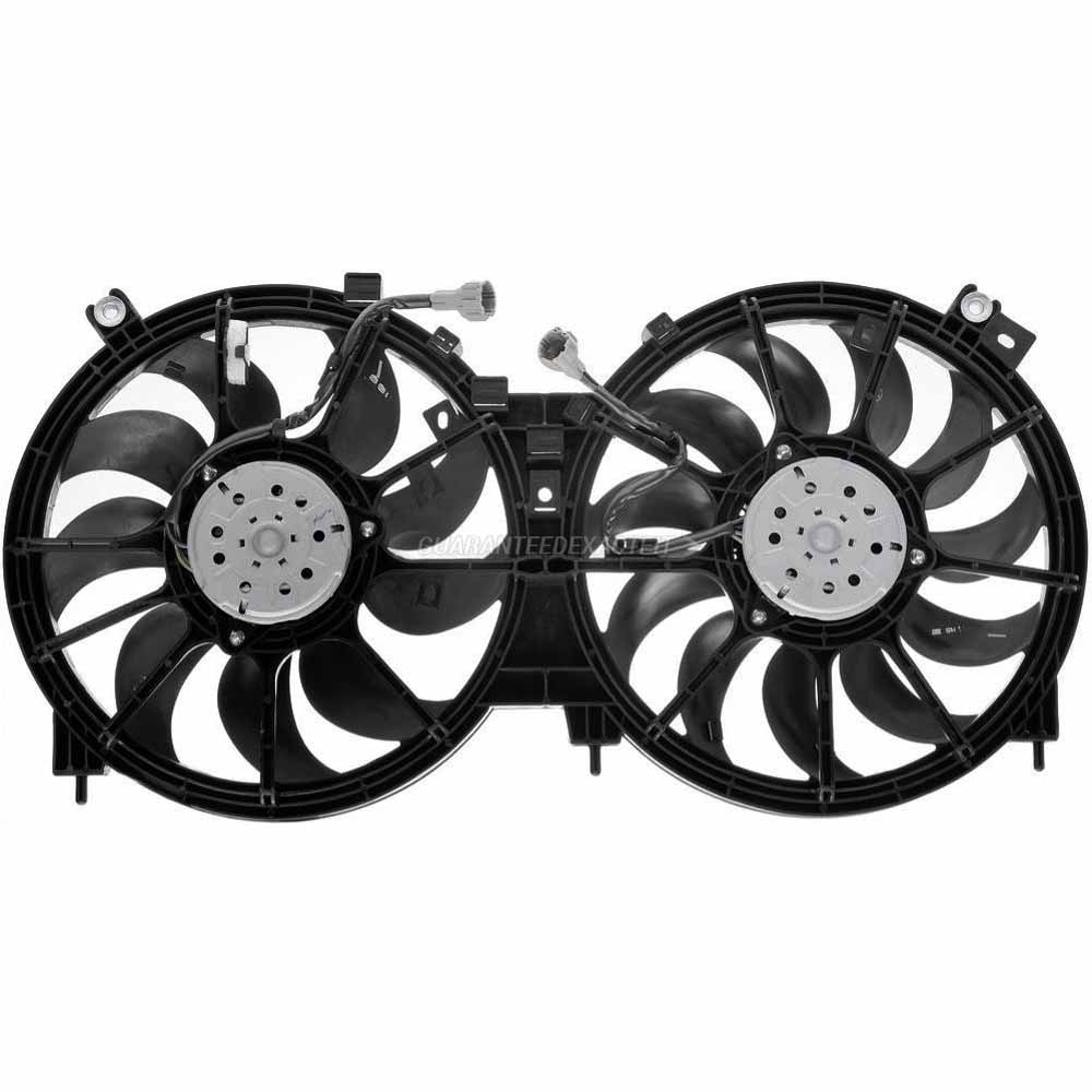2009 Nissan Murano Cooling Fan Assembly