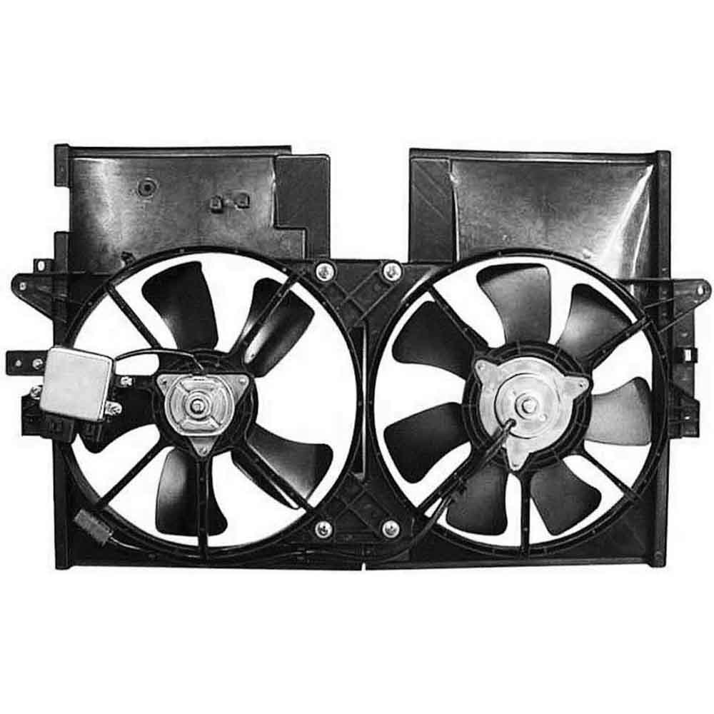 2005 Mercury Mariner Cooling Fan Assembly