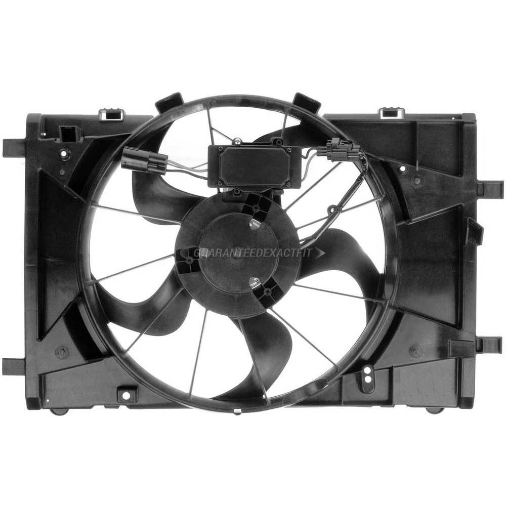 2012 Ford Fusion Cooling Fan Assembly