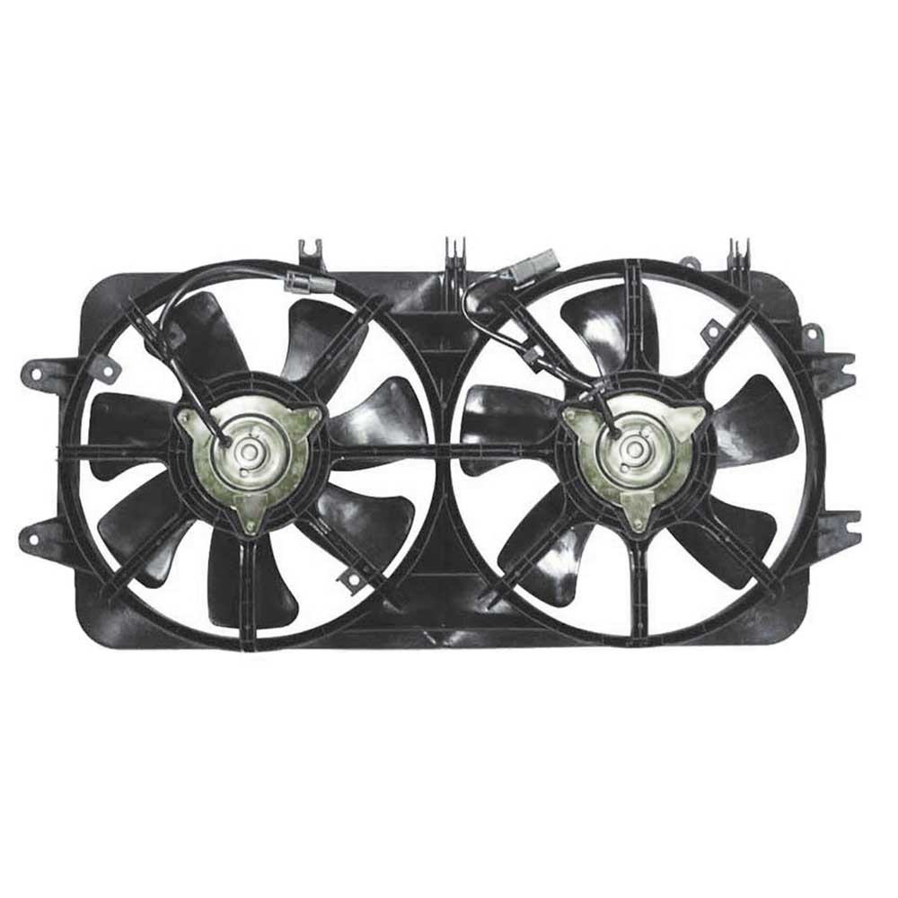 2000 Mazda 626 Cooling Fan Assembly