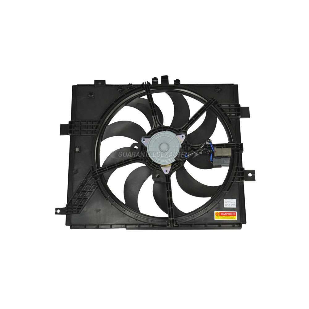 2017 Nissan Versa Note Cooling Fan Assembly