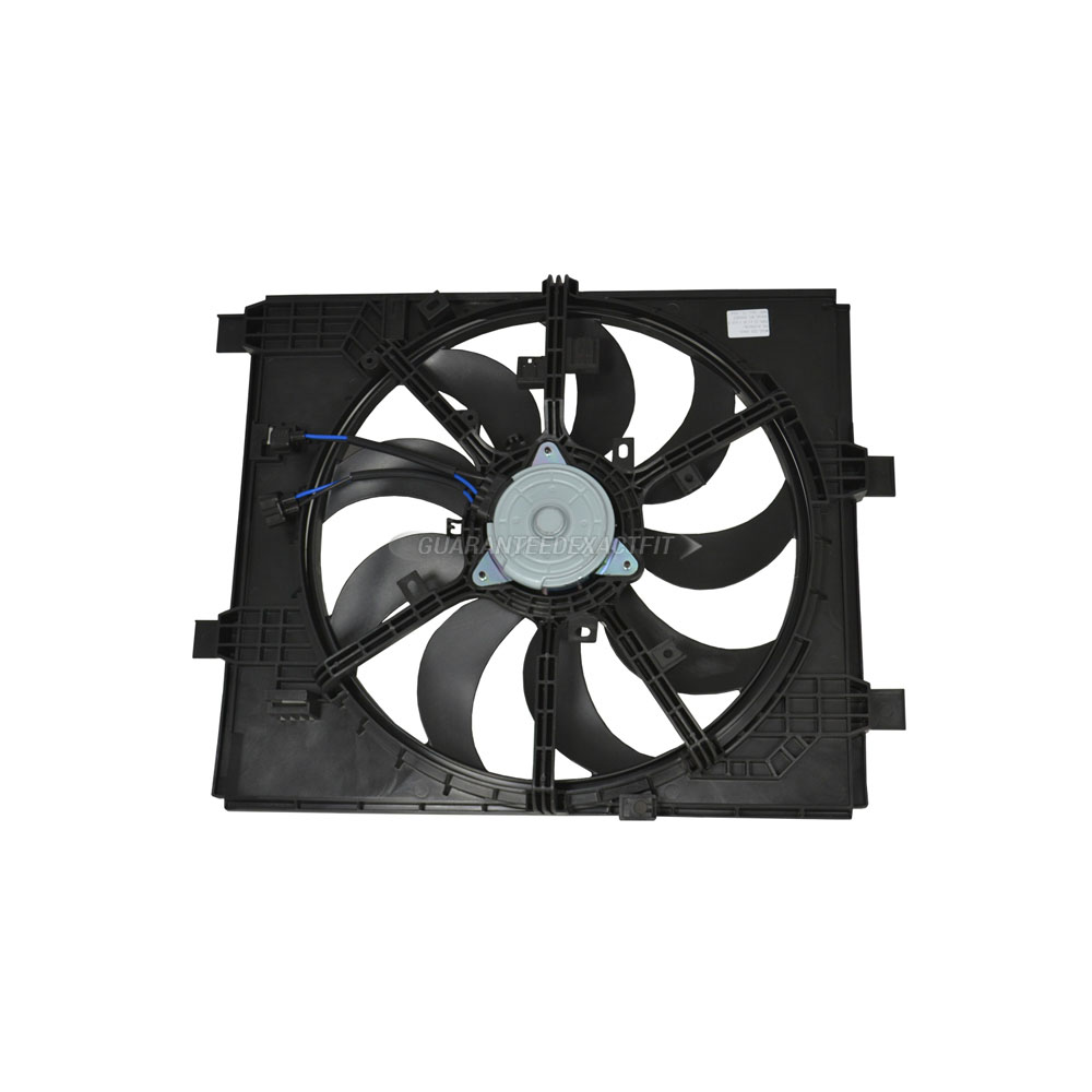 2012 Nissan Juke Cooling Fan Assembly