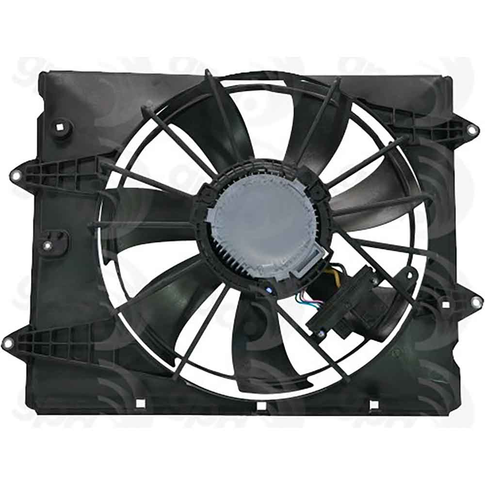 2017 Honda Civic Cooling Fan Assembly