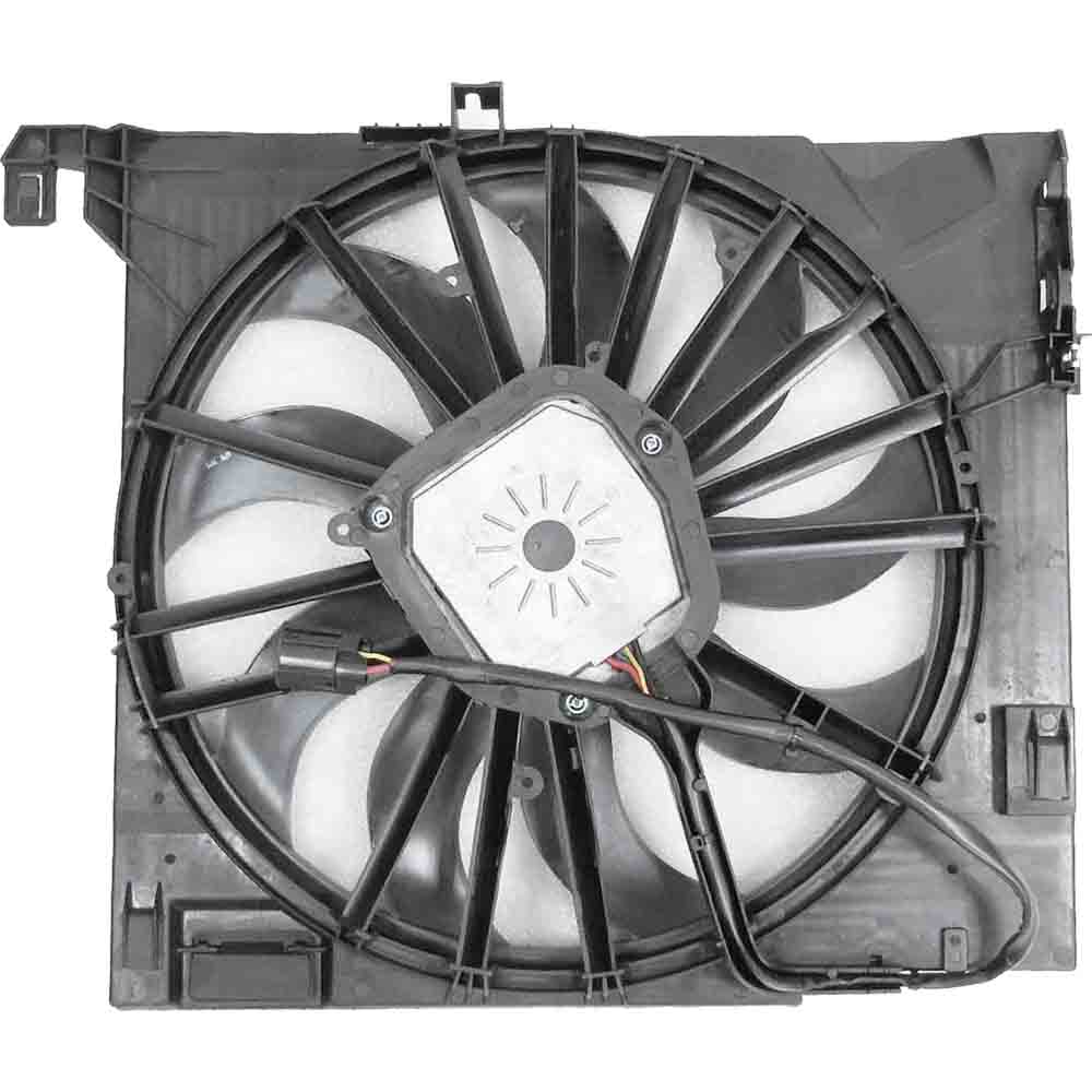 2012 Jaguar XFR Cooling Fan Assembly