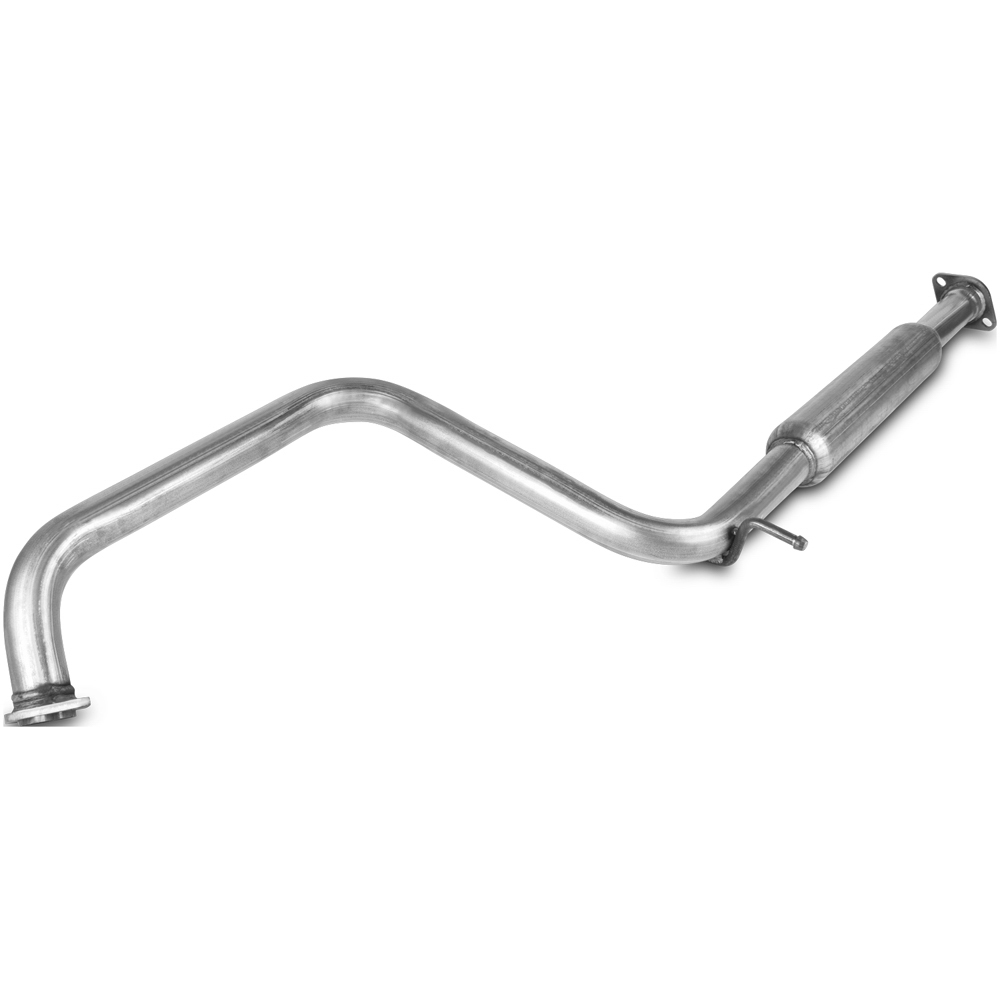 2002 Infiniti i35 exhaust resonator and pipe assembly 