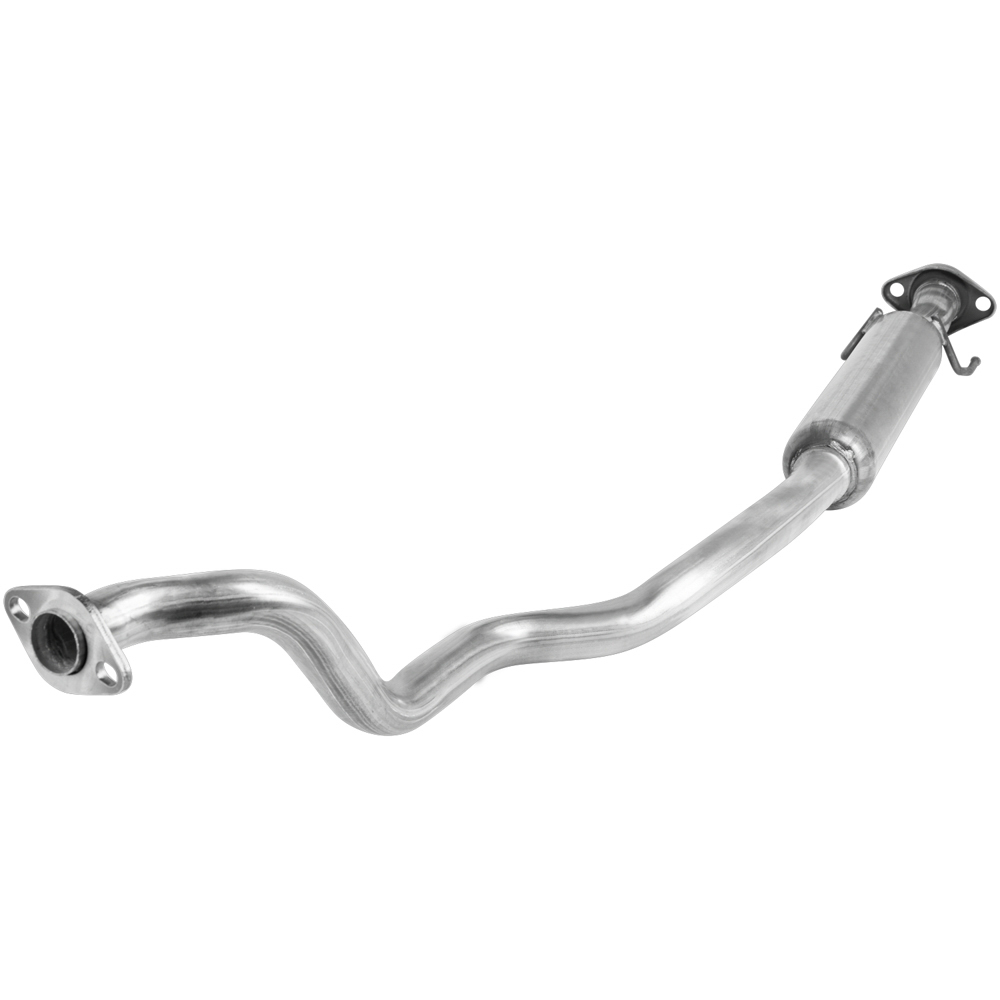 2015 Nissan versa exhaust resonator and pipe assembly 