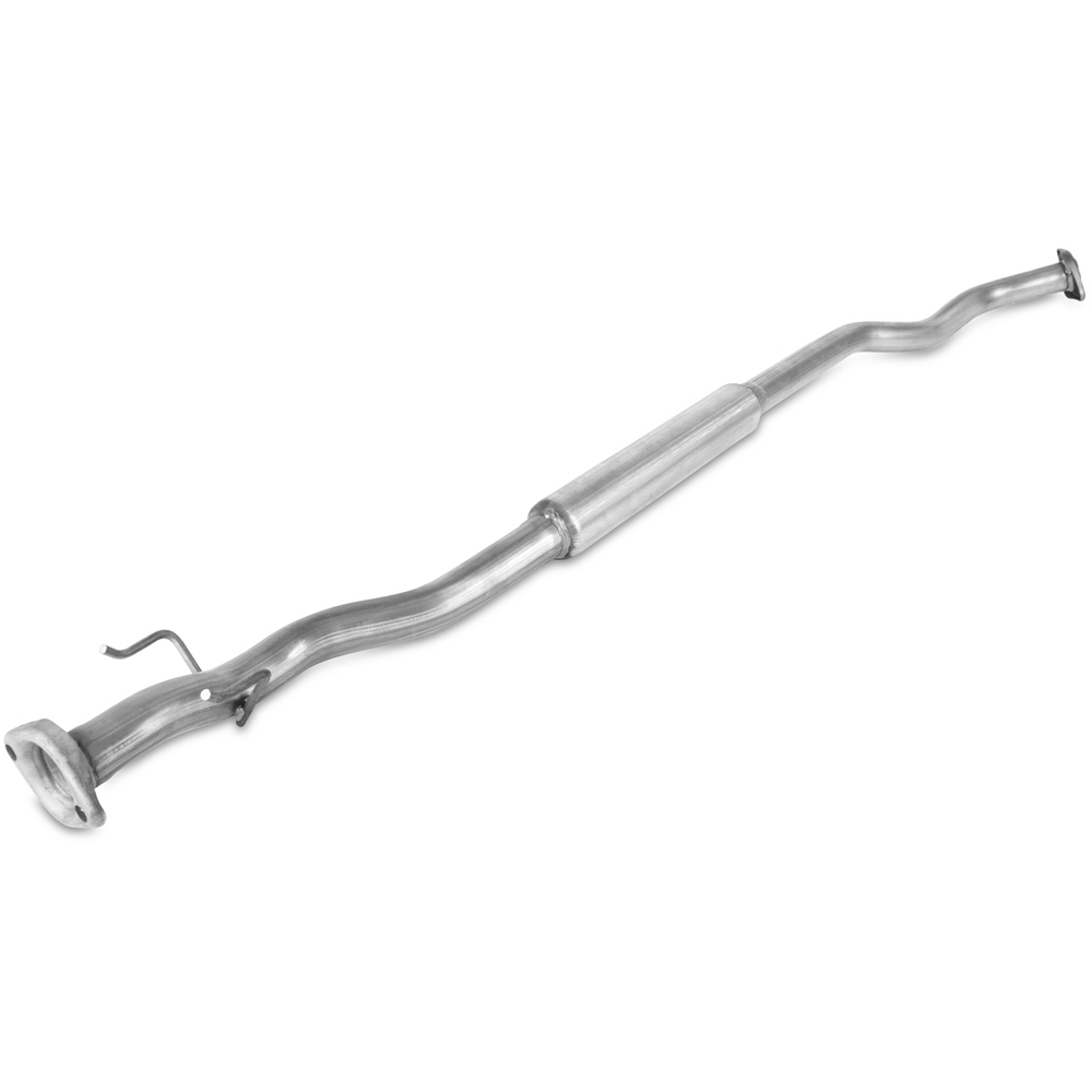 2013 Nissan juke exhaust resonator and pipe assembly 