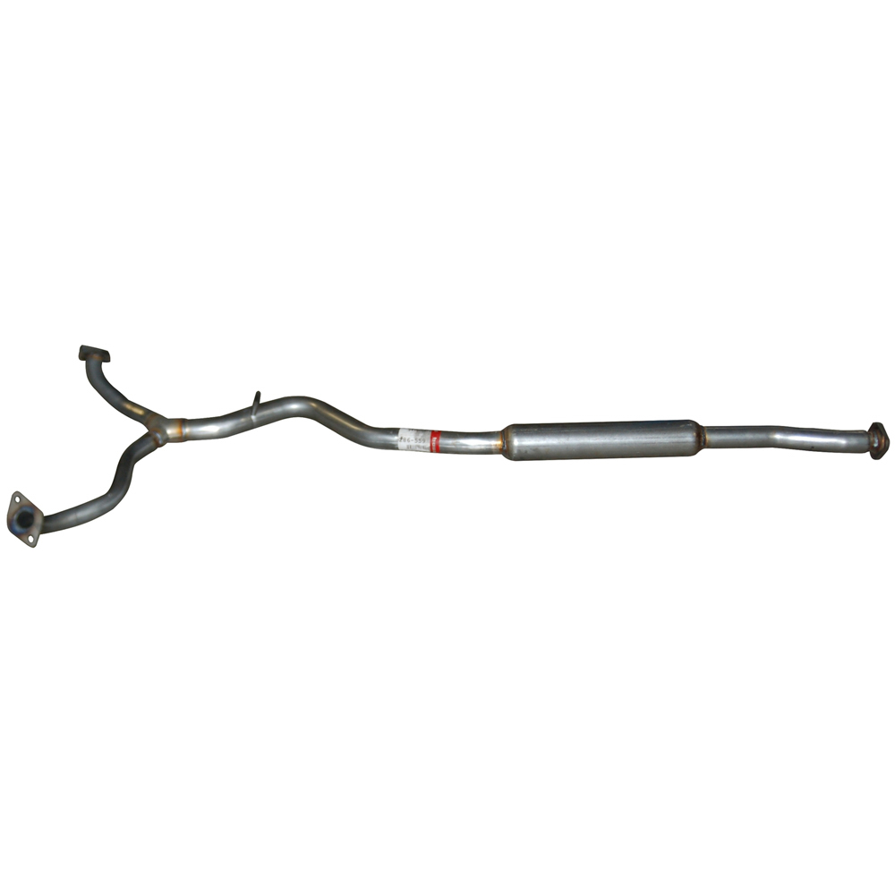 2005 Subaru Legacy Exhaust Resonator and Pipe Assembly