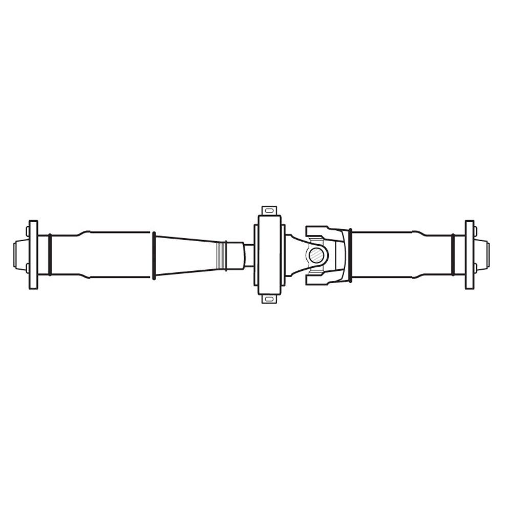 1982 Mercedes Benz 380SEC Driveshaft