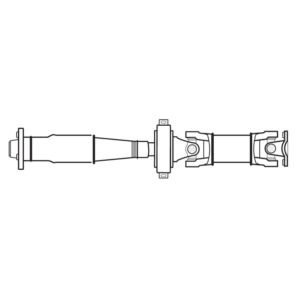 1973 Mercedes Benz 280SE Driveshaft